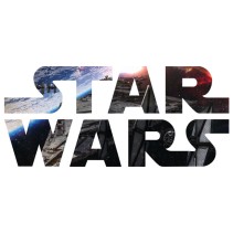 Vinilos decorativos y pegatinas logo star wars
